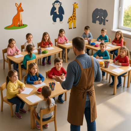 Warszaty rękodzielnicze w drewnie dla przedszkoli przedszkolu